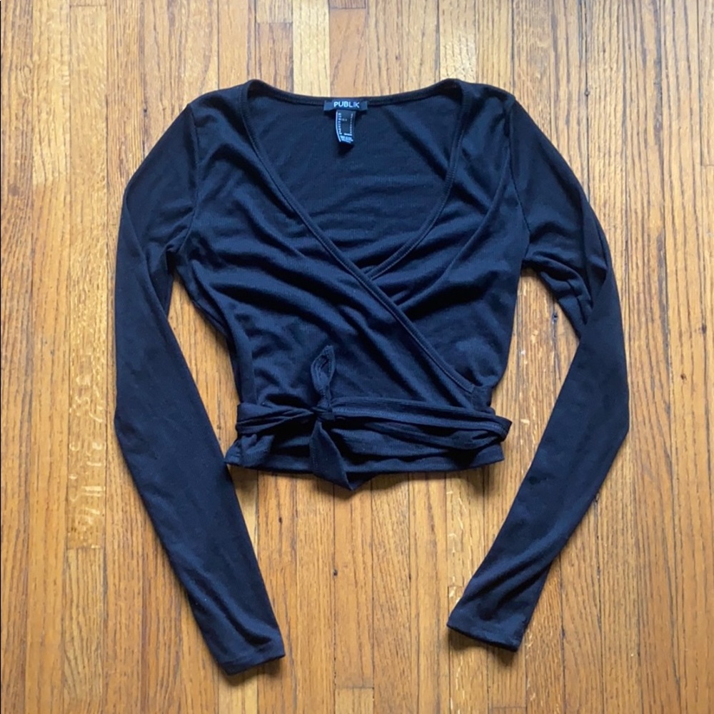 Forever 21 Wrap Top - S
